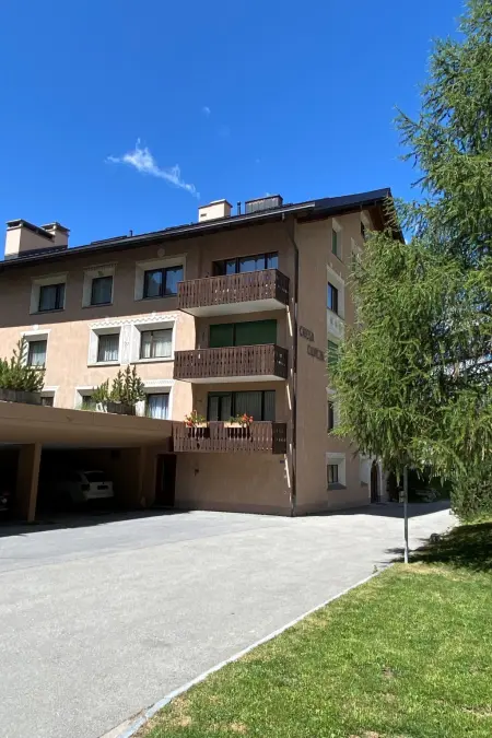 Location appartement à Pontresina, Wohnung Curtins