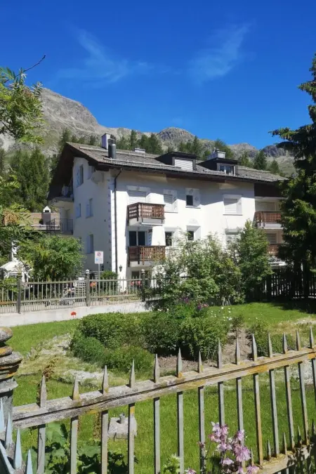 Location appartement à Sils Maria, 4 Bettwohnung Üerts