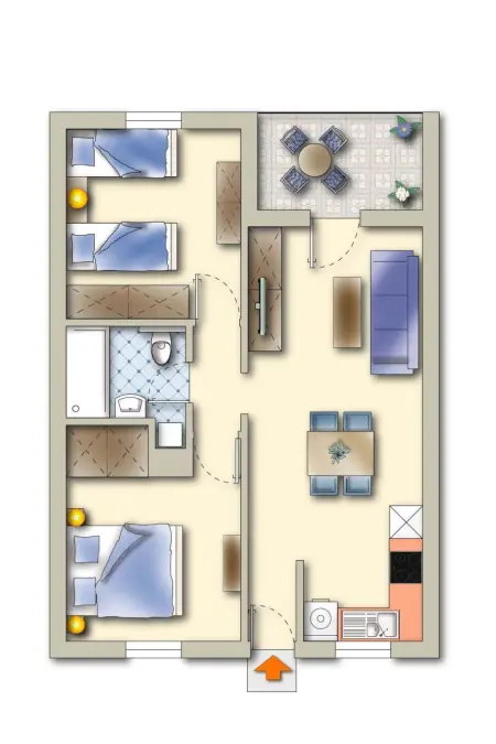 Skeleas7 - Appartement 2 chambres avec terrasse à Pissouri : photo 18
