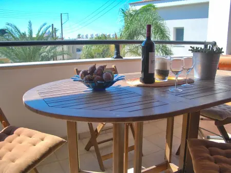 Appartement avec balcon et piscine à Agios Georgios Pegeias : photo 7