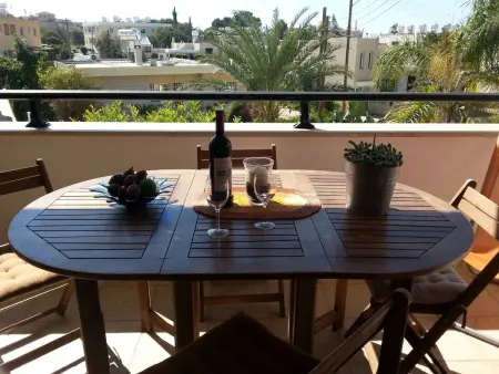Appartement avec balcon et piscine à Agios Georgios Pegeias : photo 8