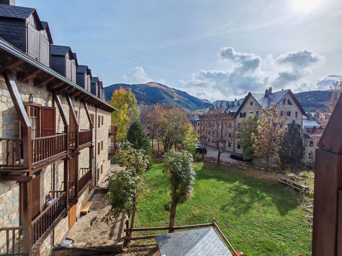 Appartement Cosmos 1 – balcon sud-est et jardin à Taüll - Photo 17