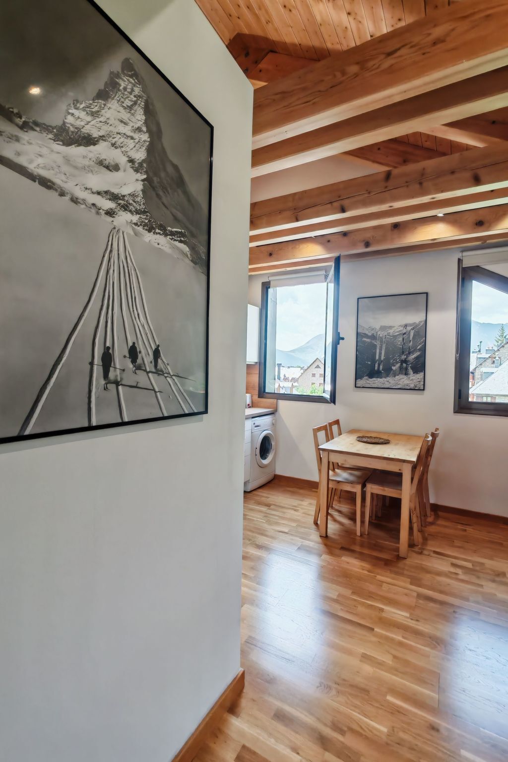 Appartement mansardé à Taüll, cheminée et parking privé - Photo 7