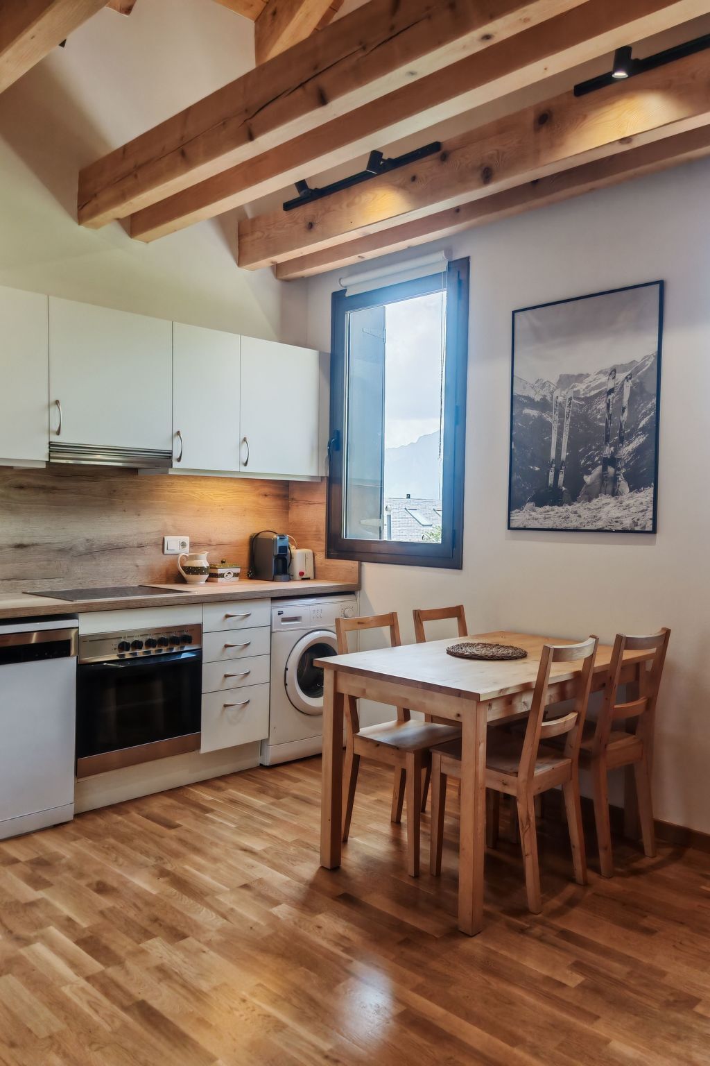 Appartement mansardé à Taüll, cheminée et parking privé - Photo 12
