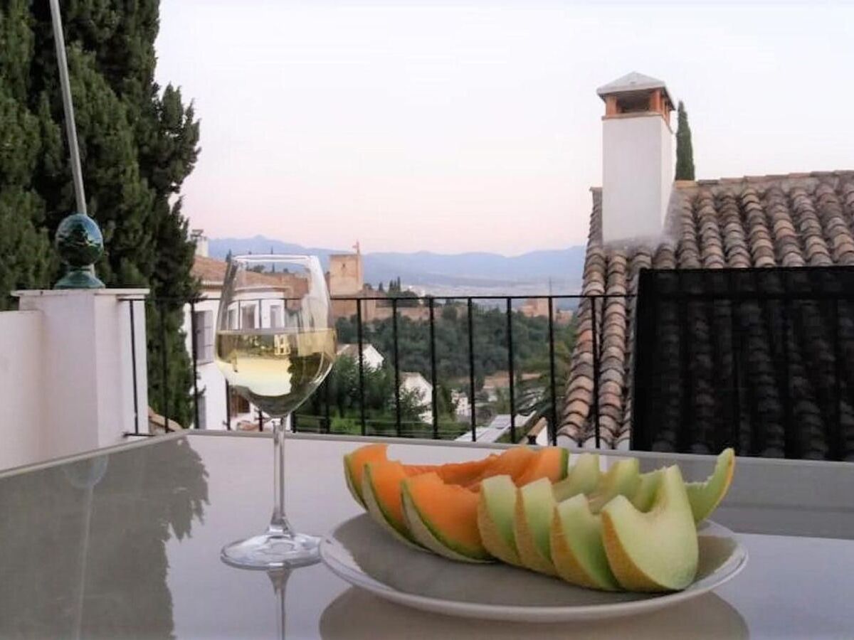Maison d'Albayzin avec terrasse et vue Alhambra – Grenade - Photo 1