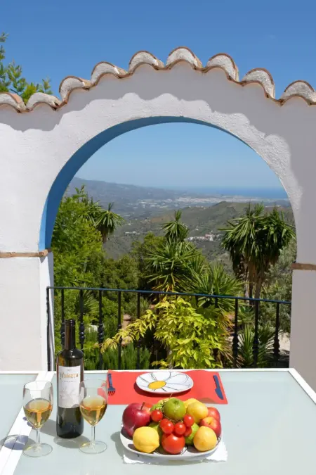 Finca  Brisas  mit Blick auf das Wasser, Maison 6 personnes à Comares - Photo 25
