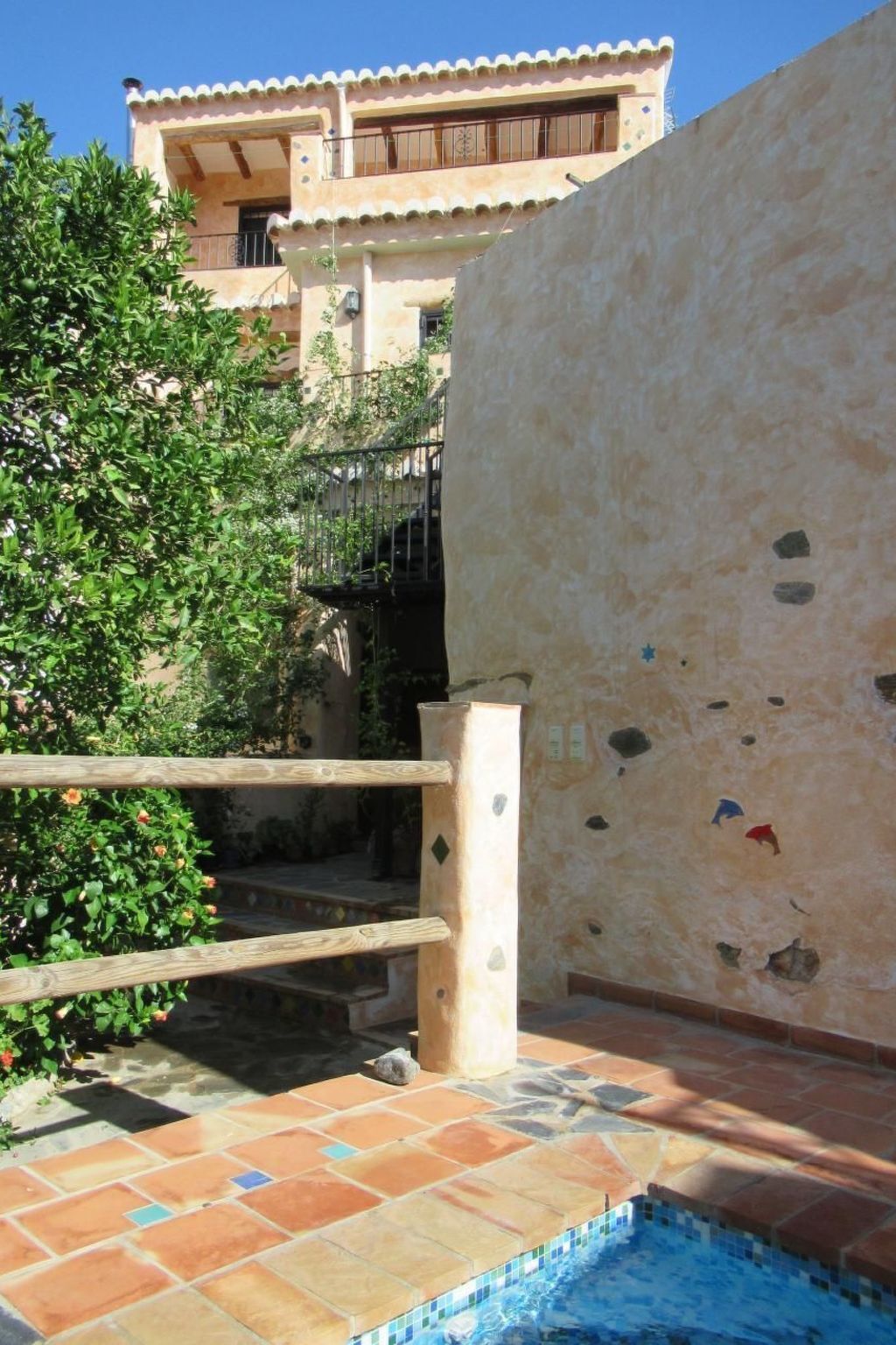 El Garzopo : maison 8 pers. avec piscine chauffée - Photo 21