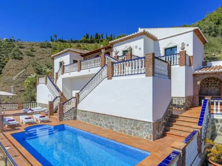 Location maison à Frigiliana, Villa Pedregal mit privatem Pool