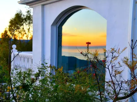 Villa Axarquia à Moclinejo, vue mer et piscine chauffée - Photo 5