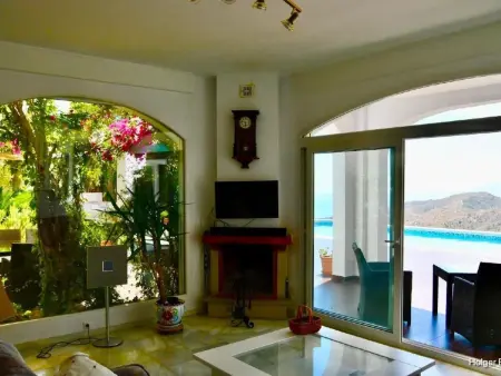 Villa Axarquia à Moclinejo, vue mer et piscine chauffée - Photo 11