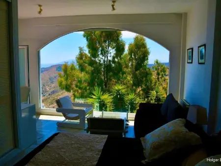 Villa Axarquia à Moclinejo, vue mer et piscine chauffée - Photo 17