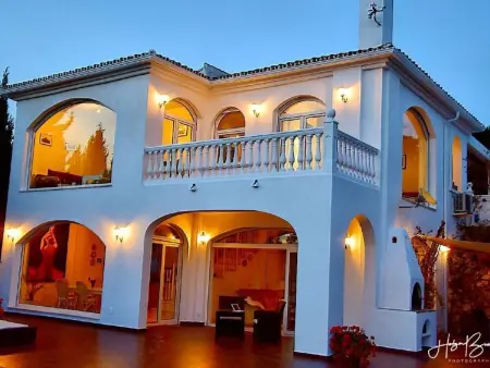 Villa Axarquia à Moclinejo, vue mer et piscine chauffée - Photo 20