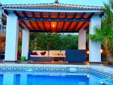 Villa Axarquia à Moclinejo, vue mer et piscine chauffée - Photo 23