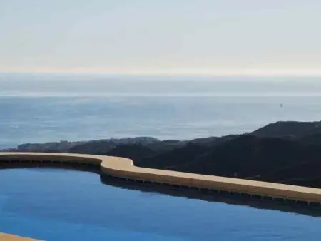 Villa Axarquia à Moclinejo, vue mer et piscine chauffée - Photo 28