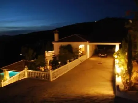 Villa Axarquia à Moclinejo, vue mer et piscine chauffée - Photo 37