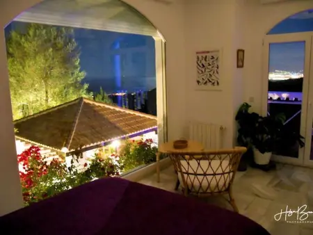 Villa Axarquia à Moclinejo, vue mer et piscine chauffée - Photo 64