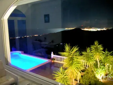 Villa Axarquia à Moclinejo, vue mer et piscine chauffée - Photo 66