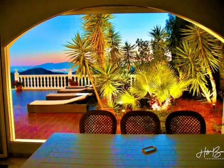 Villa Axarquia à Moclinejo, vue mer et piscine chauffée - Photo 73