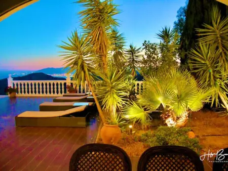Villa Axarquia à Moclinejo, vue mer et piscine chauffée - Photo 75