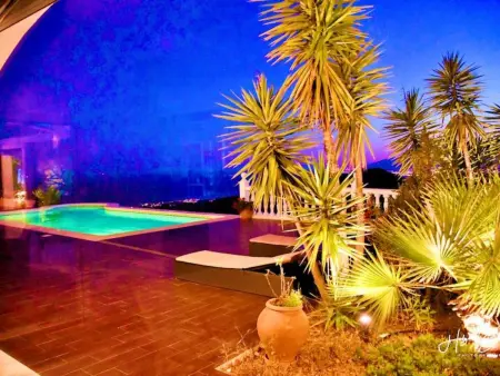 Villa Axarquia à Moclinejo, vue mer et piscine chauffée - Photo 77