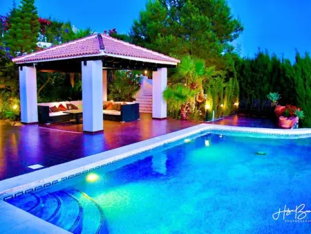 Villa Axarquia à Moclinejo, vue mer et piscine chauffée - Photo 85