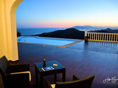 Villa Axarquia à Moclinejo, vue mer et piscine chauffée - Photo 95
