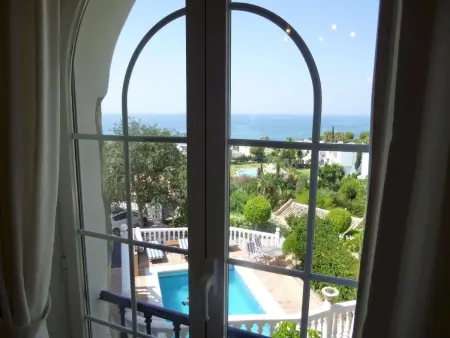 Villa 8 pers. vue mer à Mijas Costa, piscine chauffée : photo 5