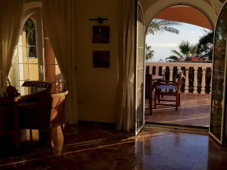 Villa 8 pers. vue mer à Mijas Costa, piscine chauffée : photo 8