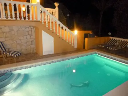 Villa 8 pers. vue mer à Mijas Costa, piscine chauffée : photo 24