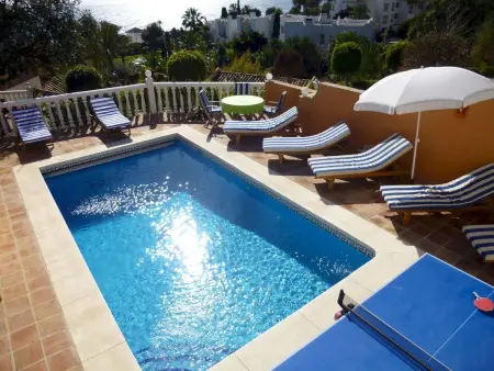 Villa 8 pers. vue mer à Mijas Costa, piscine chauffée : photo 25