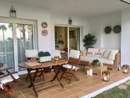Mi Capricho : apt. 4 pers. jardin privé face à la mer : photo 18