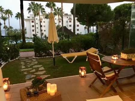 Mi Capricho : apt. 4 pers. jardin privé face à la mer : photo 23
