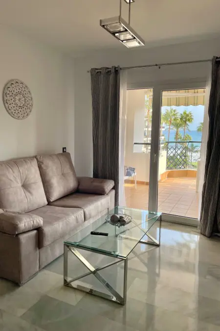 Appartement vue mer à Calahonda, terrasse 18m² : photo 9