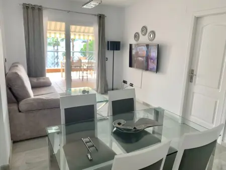 Appartement vue mer à Calahonda, terrasse 18m² : photo 10