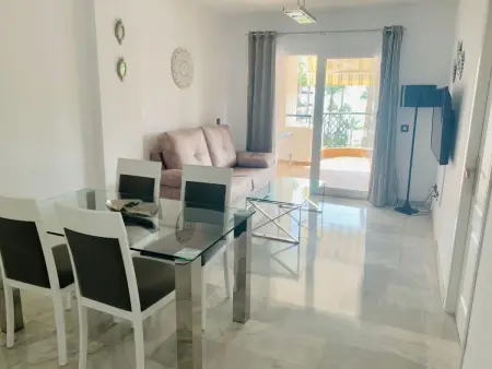 Appartement vue mer à Calahonda, terrasse 18m² : photo 11