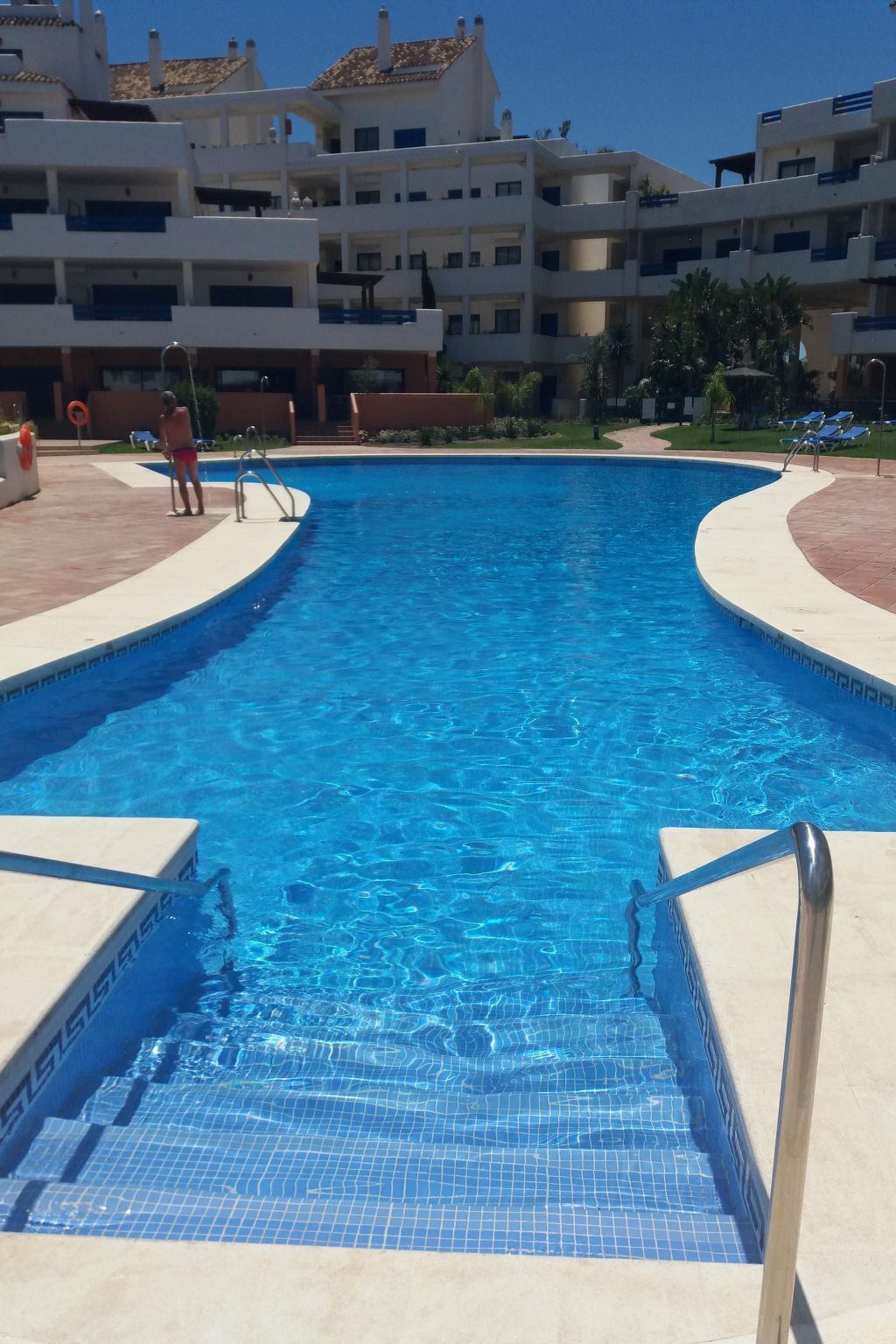 Appartement 5 pers. Manilva, vue mer & piscines adaptées - Photo 6