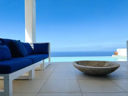 Location maison à Costa Adeje, Villa Itaca im griechischen Stil mit herrlichem Meerblick