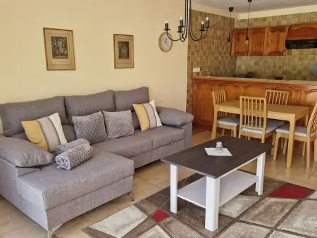 Location appartement à Los Gigantes, Ruhige Ferienwohnung mit Pool und Meerblick