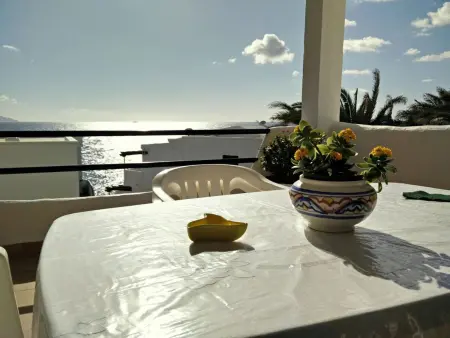 Location appartement à Gran Canaria Sardina, Wohnung Faro de Sardina mit Blick aufs Wasser