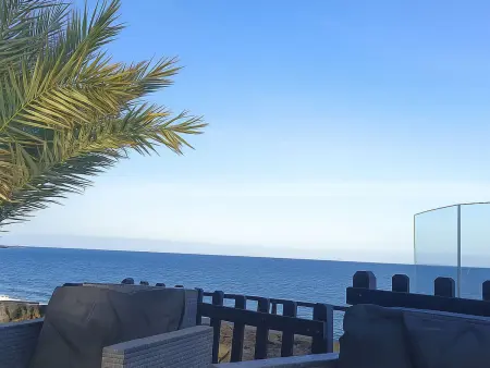 Location maison à Maspalomas, Drean on the Beach, erste Linie am Meer -Garten