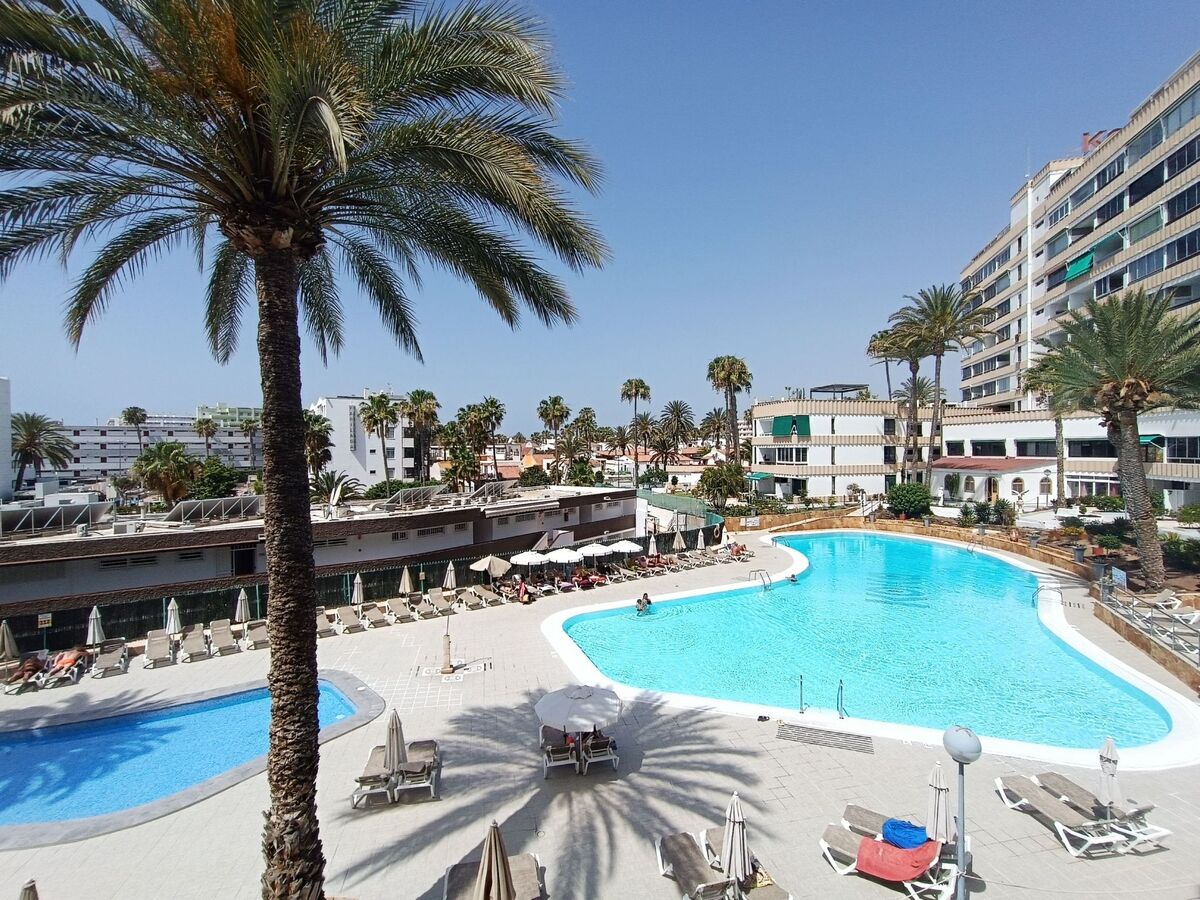 Studio Playa del Inglés avec piscine, 50 m du centre - Photo 1