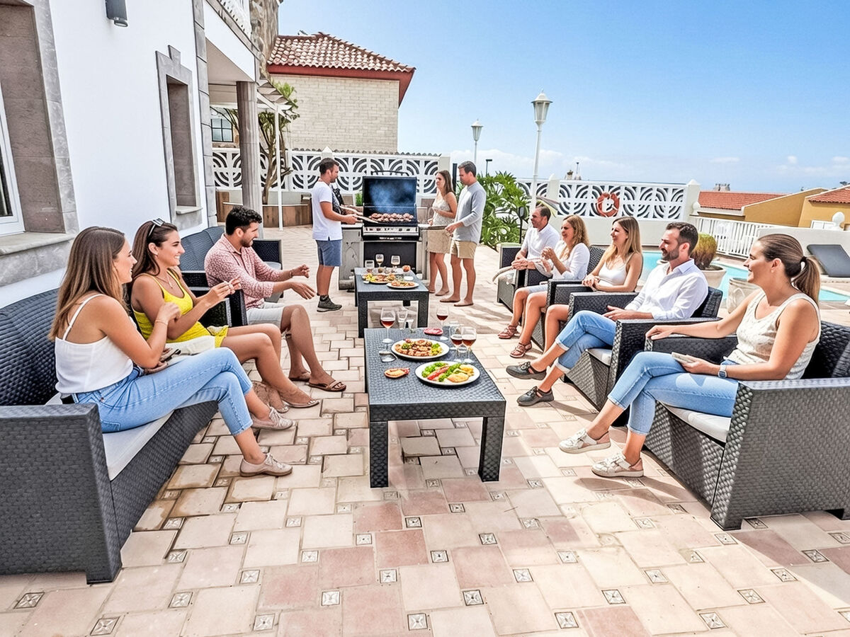 Villa Esmeralda – 16 personnes, piscine privée à Arguineguín - Photo 15