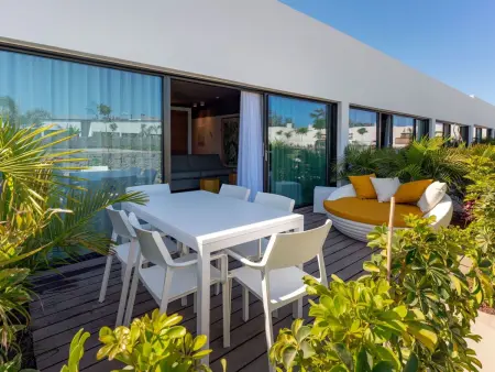 Location appartement à San Bartolomé de Tirajana, Villa mit Wasserblick