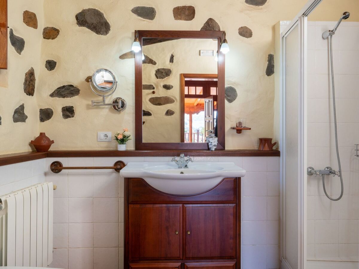 Maison canarie 19e siècle avec piscine à Vega de San Mateo - Photo 25