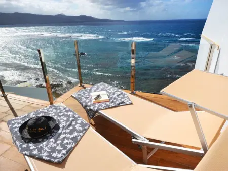 Penthouse vue mer en dernier étage, promenade Las Canteras : photo 2
