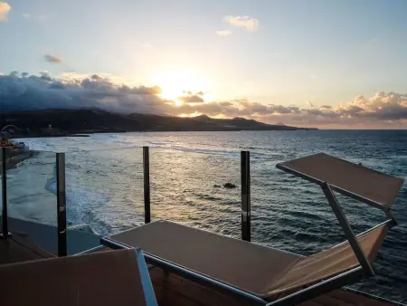 Penthouse vue mer en dernier étage, promenade Las Canteras : photo 7