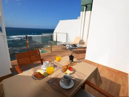 Penthouse vue mer en dernier étage, promenade Las Canteras : photo 8
