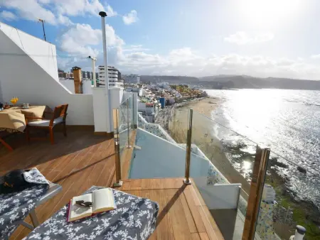 Penthouse vue mer en dernier étage, promenade Las Canteras : photo 26