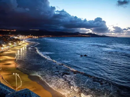 Penthouse vue mer en dernier étage, promenade Las Canteras : photo 29