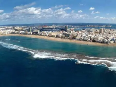 Penthouse vue mer en dernier étage, promenade Las Canteras : photo 31
